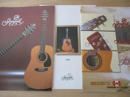 Seagull guitar catalog items - catalog,