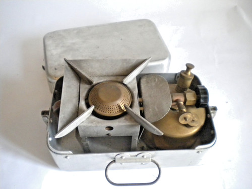 Vintage camping stove french - vintage,