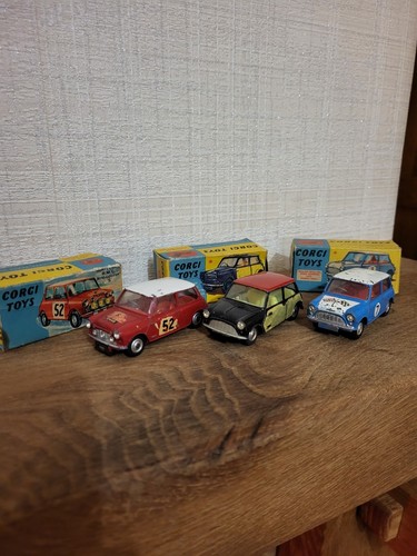 1960 corgi mini cooper - 1960’s,