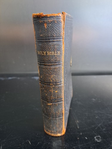Holy bible leather bound with - holy,