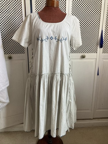 Ewa walla dress ecru - walla,