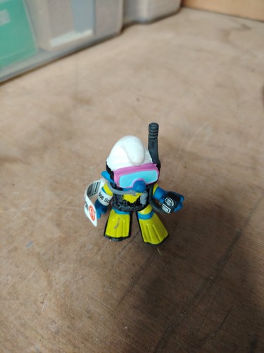 Smurf vintage scuba diver - smurf,