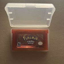 Game Card Fire Red For Pokemon