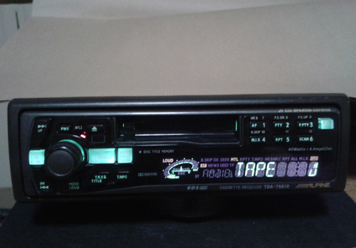 Vintage alpine tda - alpine, tda-7561r
