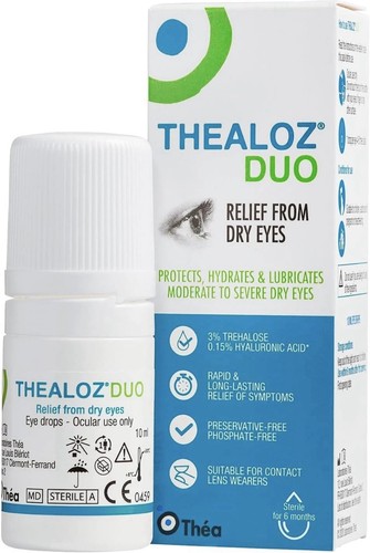 Thealoz duo eye drops - duo,