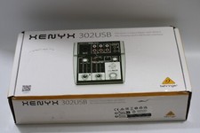 Behringer Xenyx 302USB 5-input small mixer compact sound 302 USB audio BNIB