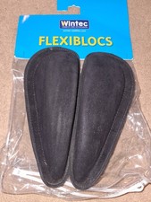 Wintec Flexiblocs - Dressage  Large Black Suede - Saddle Knee Blocks