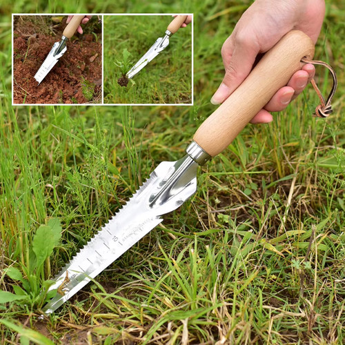 Garden weed puller - puller, stainless