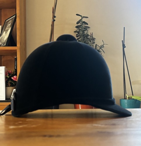 Charles owen high crown - crown, black