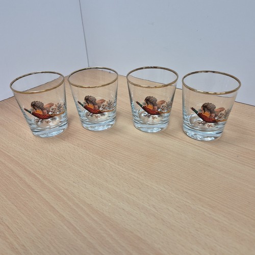 Four vintage flying pheasant - four,