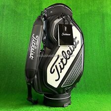 Titleist Golf Mid Size Cart Bag 9.5 x 47 inch 6-way Divider Black / White Mens