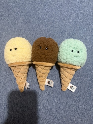 Jellycat ice cream cone bundle - ice,