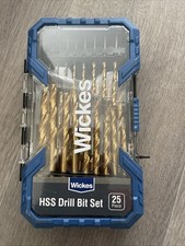 Wickes 25 Piece HSS Drill Bit Set
