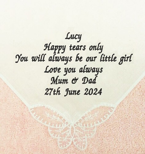 Personalised wedding