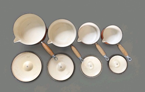 Creuset cast iron saucepan - ,