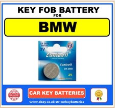 Key Fob Battery BMW 5 Series F10 & F11 Touring F07 G Turismo 2010-2017 CR2450