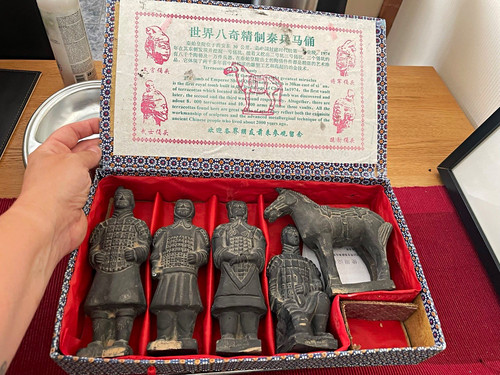 Terracotta army figurines set - figurines,