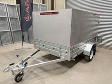 New Apache 8x4 Trailer with Rear Ramp Extra High Sides UK Nationwide Delivery