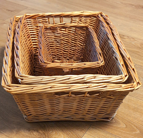 Set wicker storage - set, 3