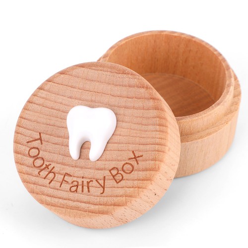 Baby tooth fairy box carved - box, 3d