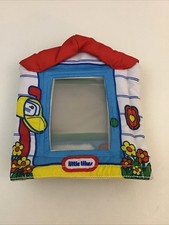 Little Tikes Cloth House Busy Book Sensory Flaps Mirror Fabric 1995 90s RARE
