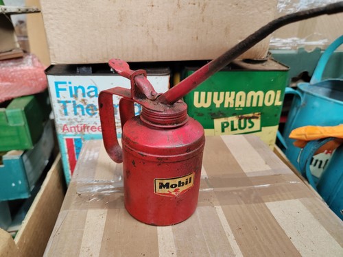 Vintage oil can dispenser - vintage,