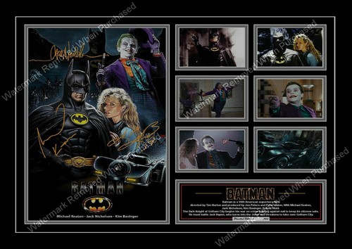 Batman 1989 signed - 1989, michael