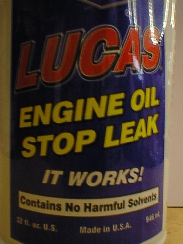 Engine oil seal stop leak - engine,