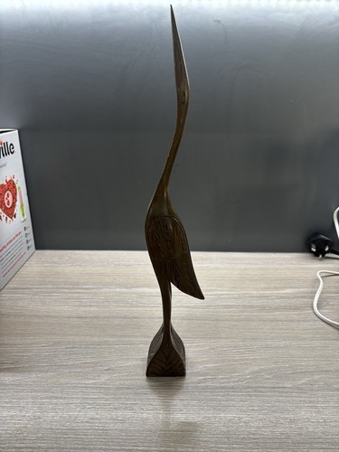 Crane carving ornament - crane,