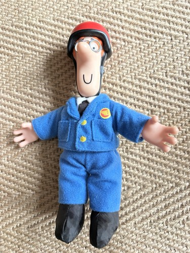 Vintage postman pat 10cm soft - vintage,