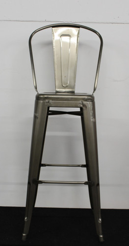 Tolix style bar stool with - tolix,