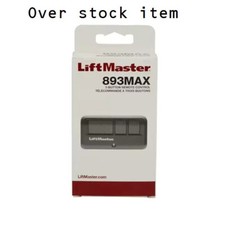 LiftMaster 893MAX 3 Button Visor Remote Control Garage Door Opener