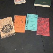 Lot If 4 Rare Magic Trick