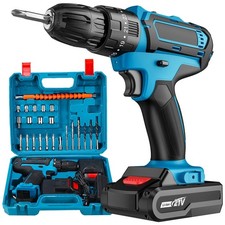 2 Battery 21V Cordless Drill