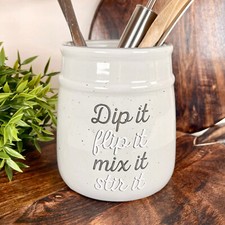Ceramic Utensils Holder