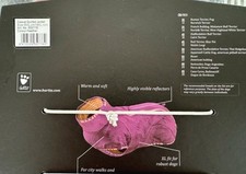 Hurtta Dog Coat, Size 45 XL, Purple, New