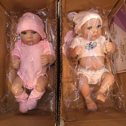 Mini reborn dolls twins - reborn,