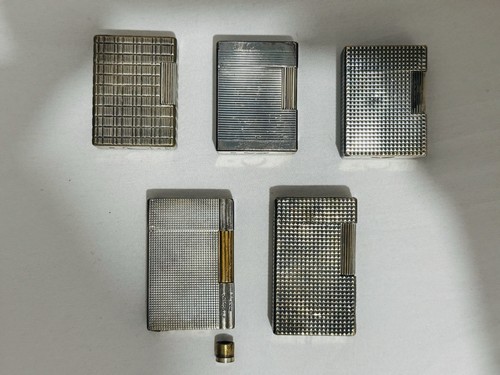 Vintage dupont lighters 1 - 5,