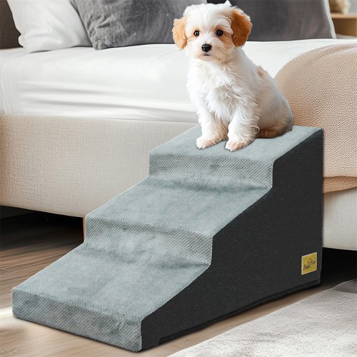 Curved dog stairs ramp - curved,