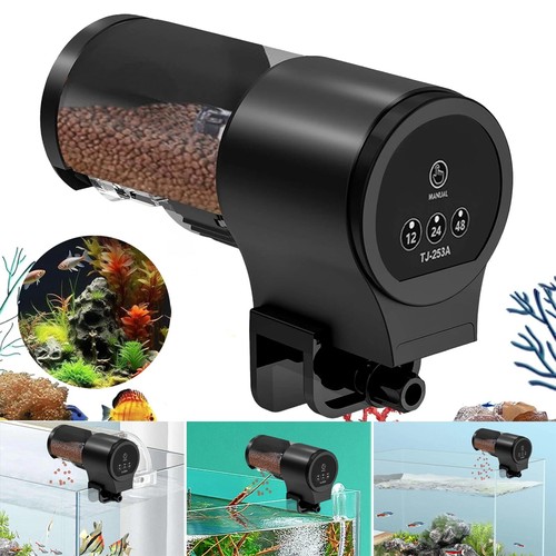 Automatic fish food feeder - food,