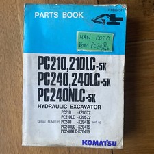komatsu pc210-5k / Pc240 - NLC parts book
