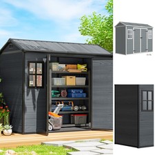 8 x 4 ft Resin Garden Storage