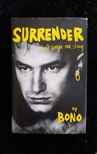 Surrender 40 Songs One Story Autobiography By Bono First Edition Hardcover 2022