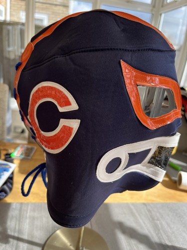 Chicago bears wrestling mask - chicago,