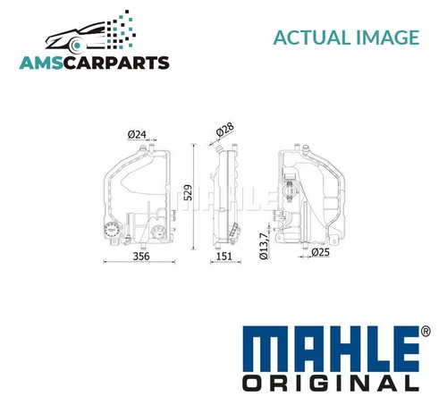 Coolant expansion tank - coolant,