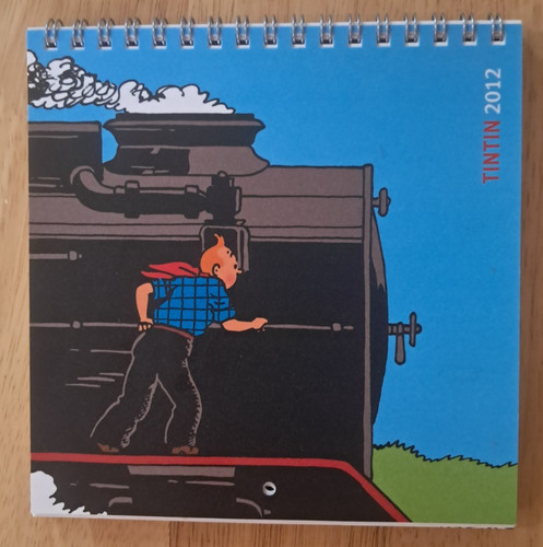 2012 tintin desk small - tintin,