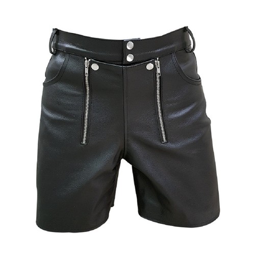 Mens black genuine leather - mens,