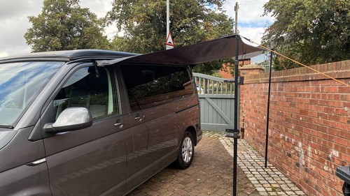 Stitches and steel van awning - and,