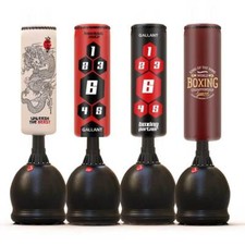 Free Standing Punch Bag Kick Boxing MMA Muay Thai Training Workout - 5.5ft