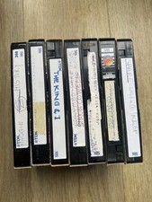 7 X VHS BLANK RECORDABLE VIDEO